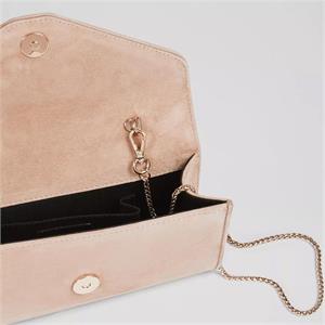 LK Bennett Dominica Suede Clutch Bag